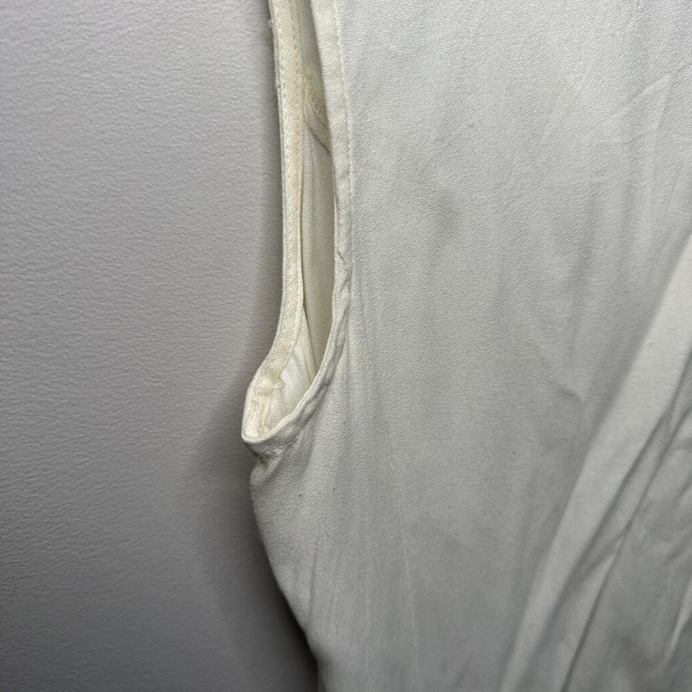 Vintage Jonathan Martin Sleeveless Button Up back tie - Picture 7 of 10